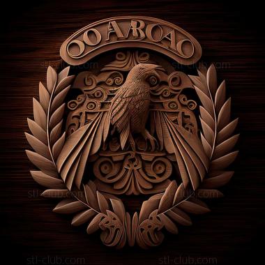 3D model ocor ulogo sgarrba in Paraguay (STL)